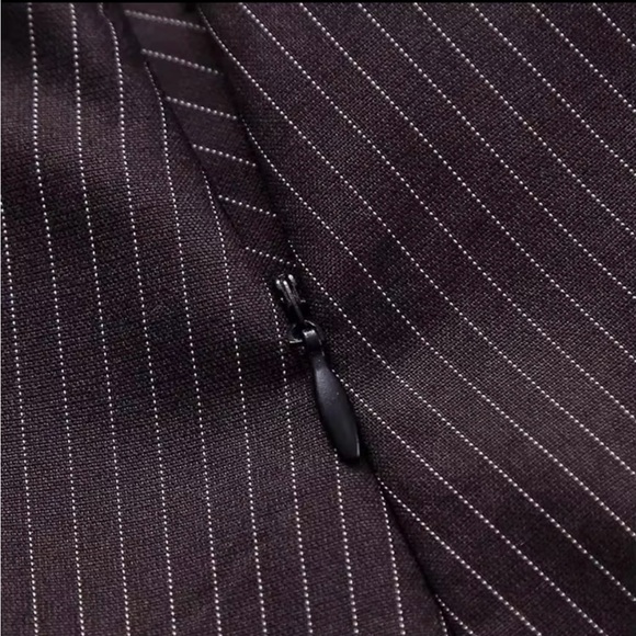 ZARA ASYMMETRICAL PLAID SKIRT - Picture 5 of 5